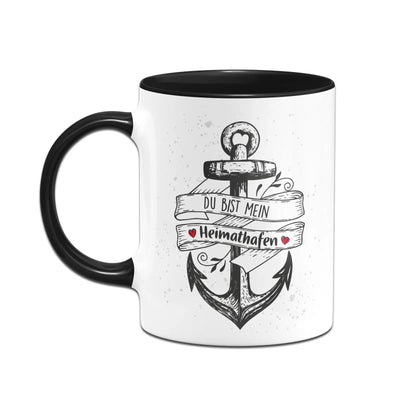 Bild: Tasse - Du bist mein Heimathafen Geschenkidee