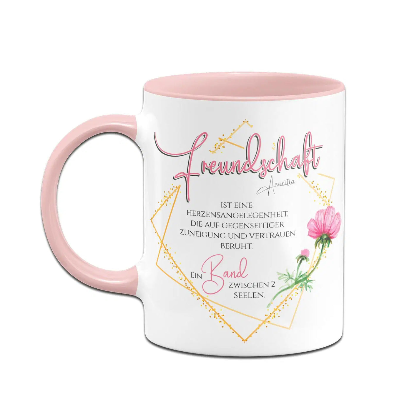 Bild: Tasse - Freundschaft ein Band zwischen 2 Seelen Geschenkidee