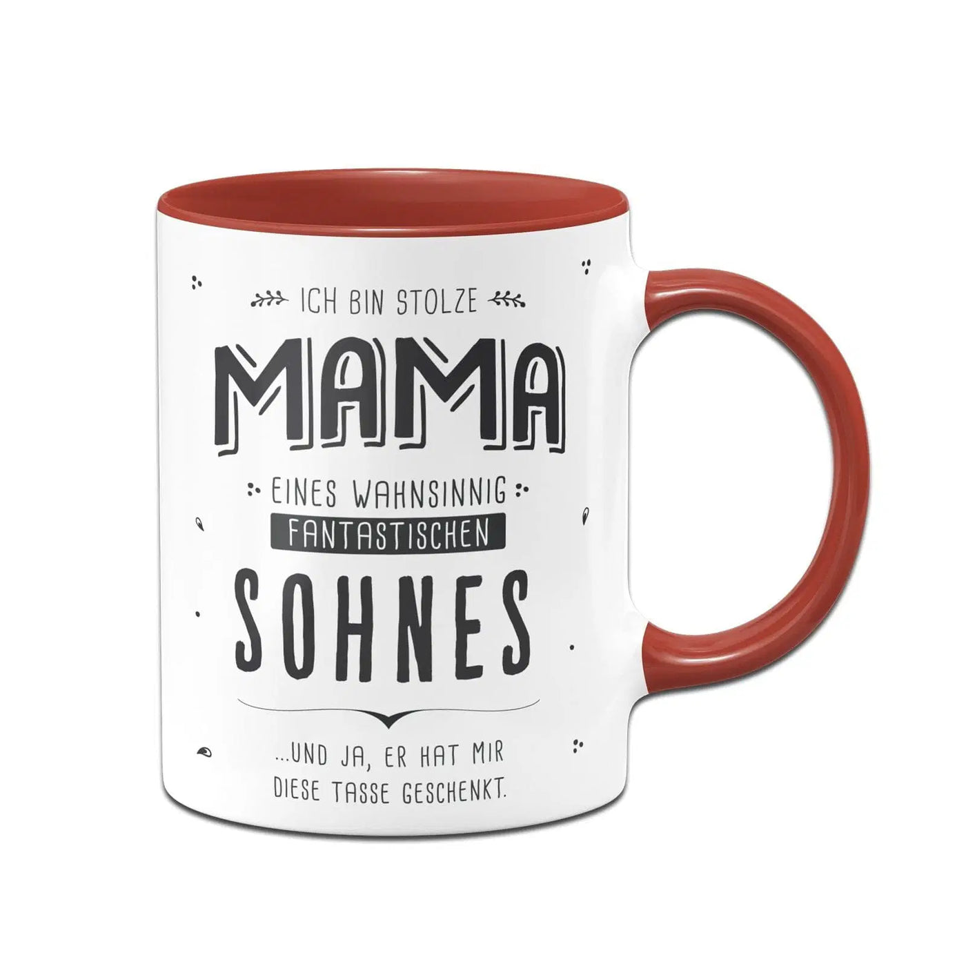 Bild: Tasse - Stolze Mama eines fantastischen Sohnes - V2 Geschenkidee