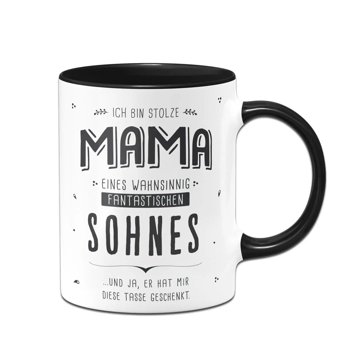 Bild: Tasse - Stolze Mama eines fantastischen Sohnes - V2 Geschenkidee