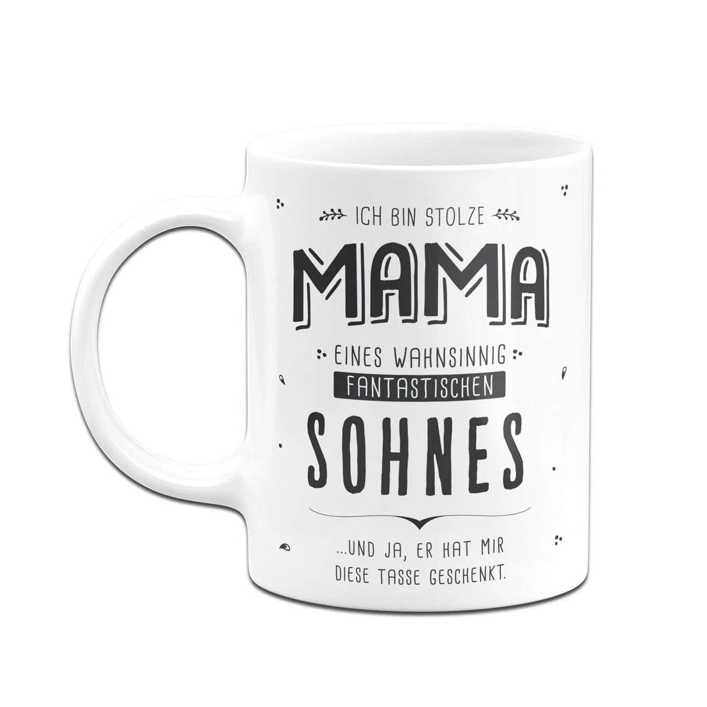Bild: Tasse - Stolze Mama eines fantastischen Sohnes - V2 Geschenkidee