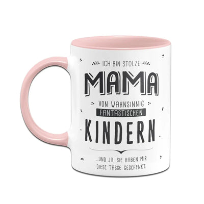 Bild: Tasse - Stolze Mama von fantastischen Kindern Geschenkidee