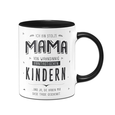 Bild: Tasse - Stolze Mama von fantastischen Kindern Geschenkidee