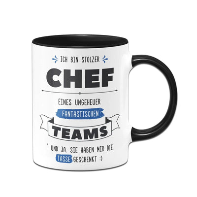 Bild: Tasse - Stolzer Chef eines fantastischen Teams - V2 Geschenkidee