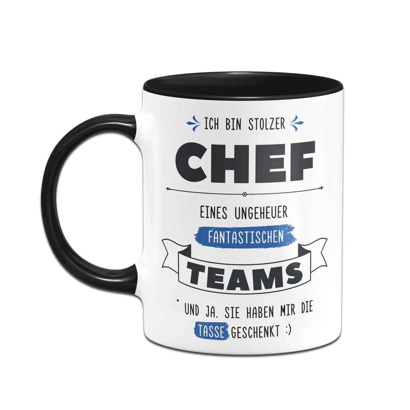 Bild: Tasse - Stolzer Chef eines fantastischen Teams - V2 Geschenkidee