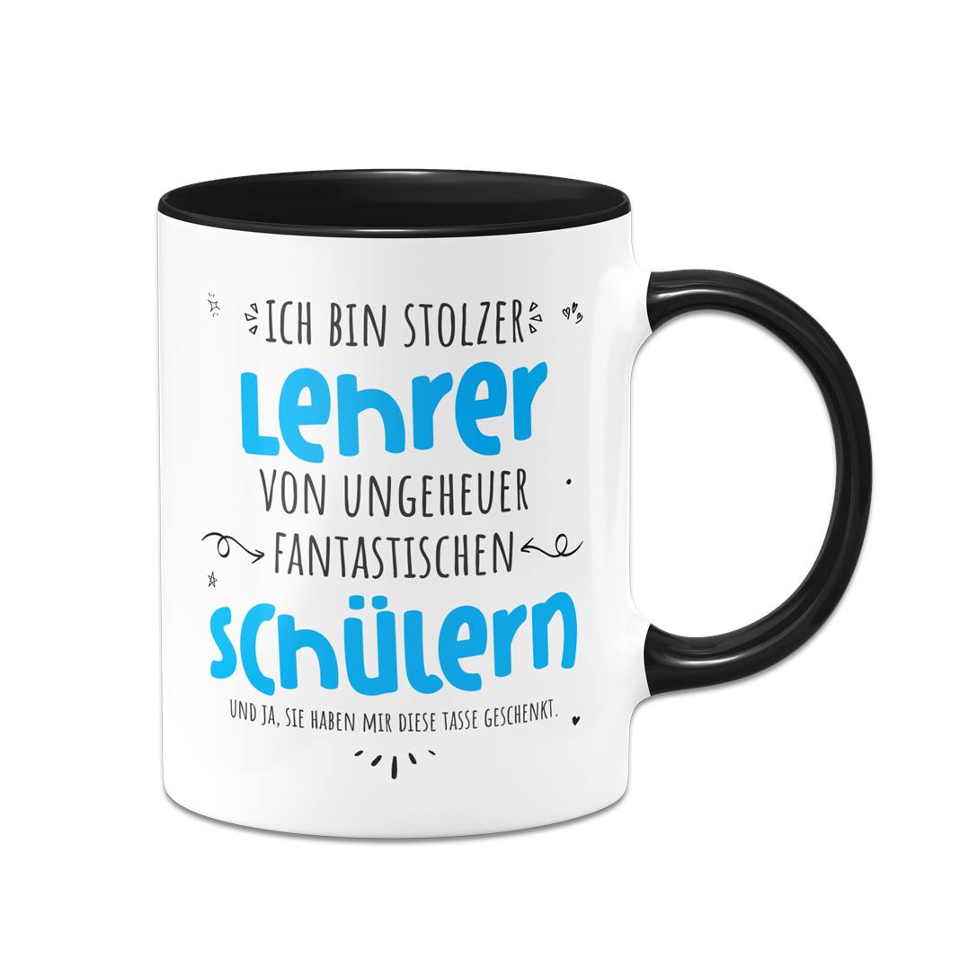 Tasse - Stolzer Lehrer von ungeheuer fantastischen Schülern