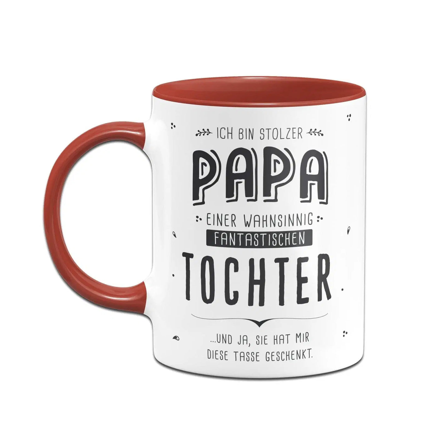 Bild: Tasse - Stolzer Papa einer fantastischen Tochter - V2 Geschenkidee