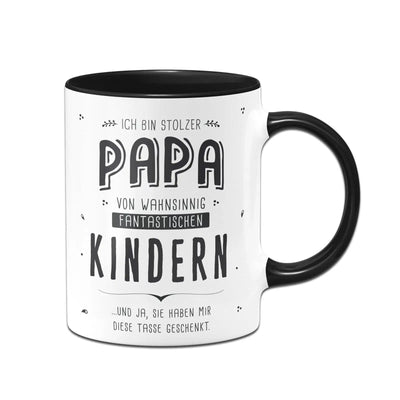 Bild: Tasse - Stolzer Papa von fantastischen Kindern Geschenkidee