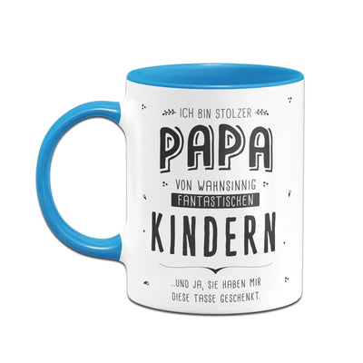 Bild: Tasse - Stolzer Papa von fantastischen Kindern Geschenkidee