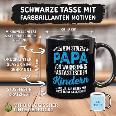Tasse - Stolzer Papa von fantastischen Kindern - BL