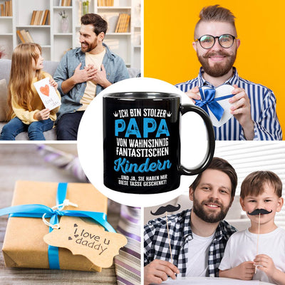 Tasse - Stolzer Papa von fantastischen Kindern - BL