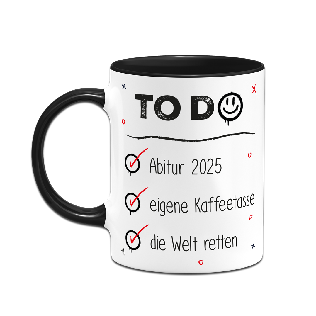 Tasse - To Do Liste - Abitur 2025