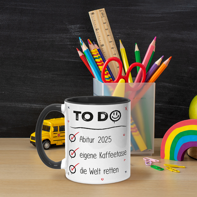 Tasse - To Do Liste - Abitur 2025