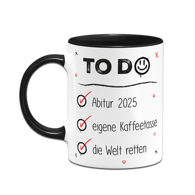 Tasse - To Do Liste - Abitur 2025