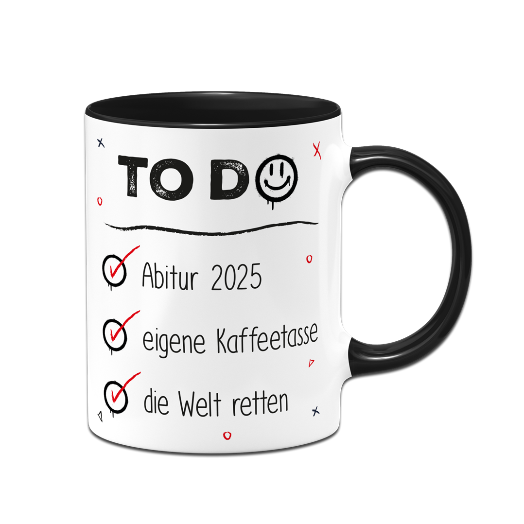 Tasse - To Do Liste - Abitur 2025