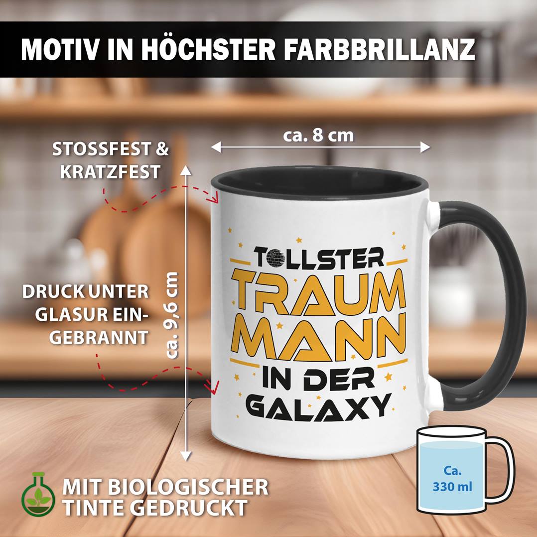 Tasse - Tollster Traummann in der Galaxy