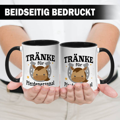 Tasse - Tränke für Pferdepersonal