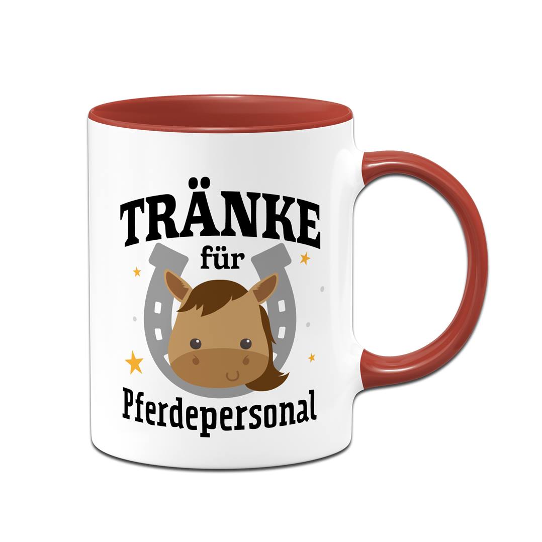 Tasse - Tränke für Pferdepersonal