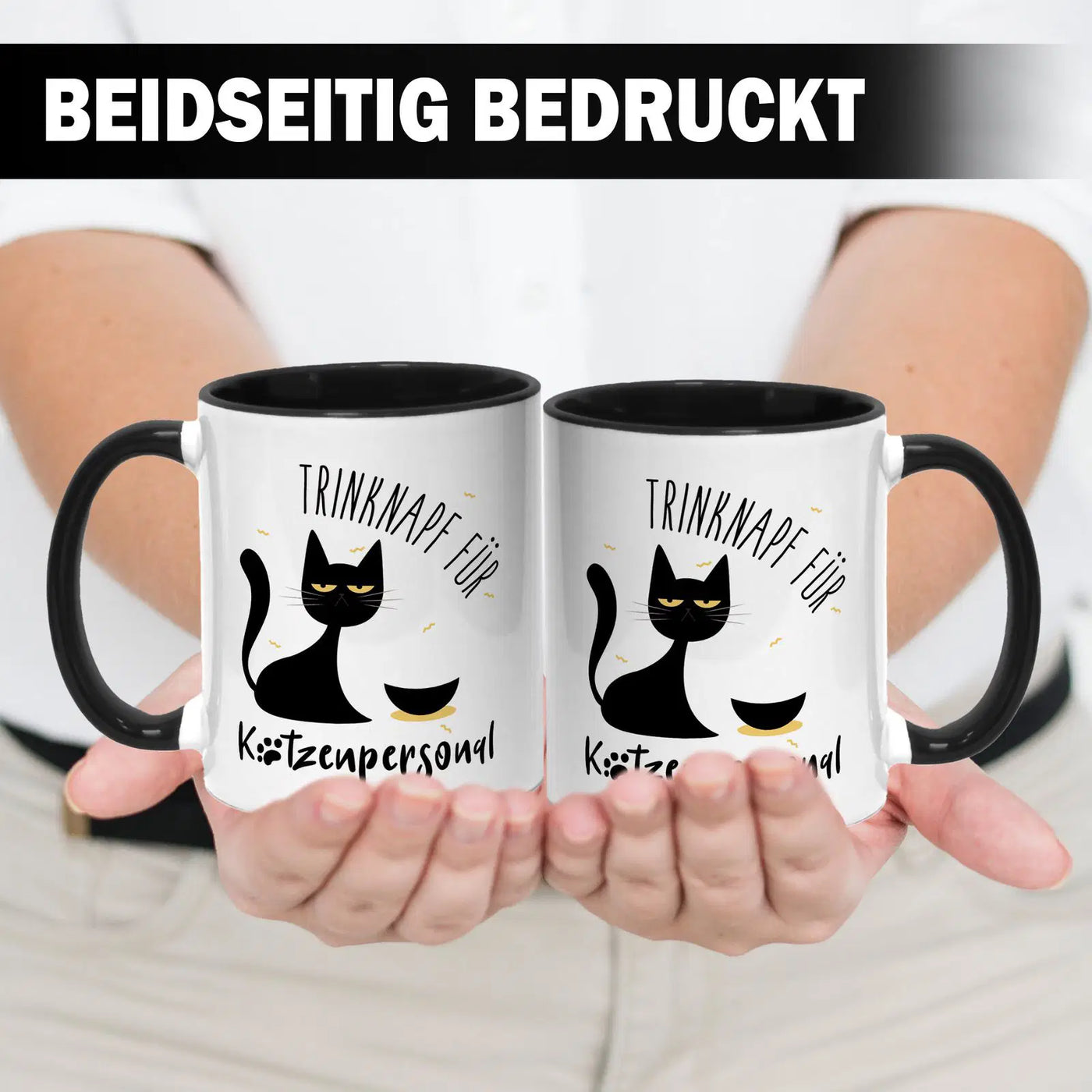 Tasse - Trinknapf für Katzenpersonal