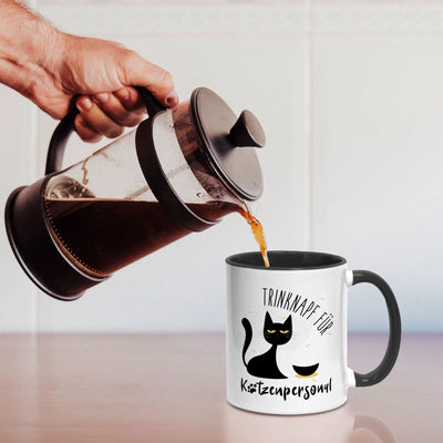 Tasse - Trinknapf für Katzenpersonal