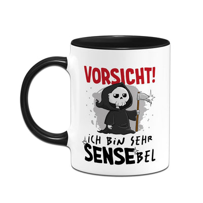 Sensebald Tasse - Vorsicht! Ich bin SENSEbel