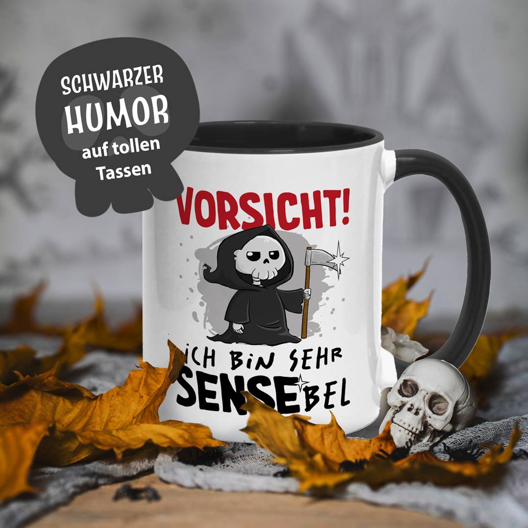 Sensebald Tasse - Vorsicht! Ich bin SENSEbel