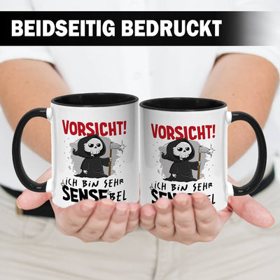 Sensebald Tasse - Vorsicht! Ich bin SENSEbel