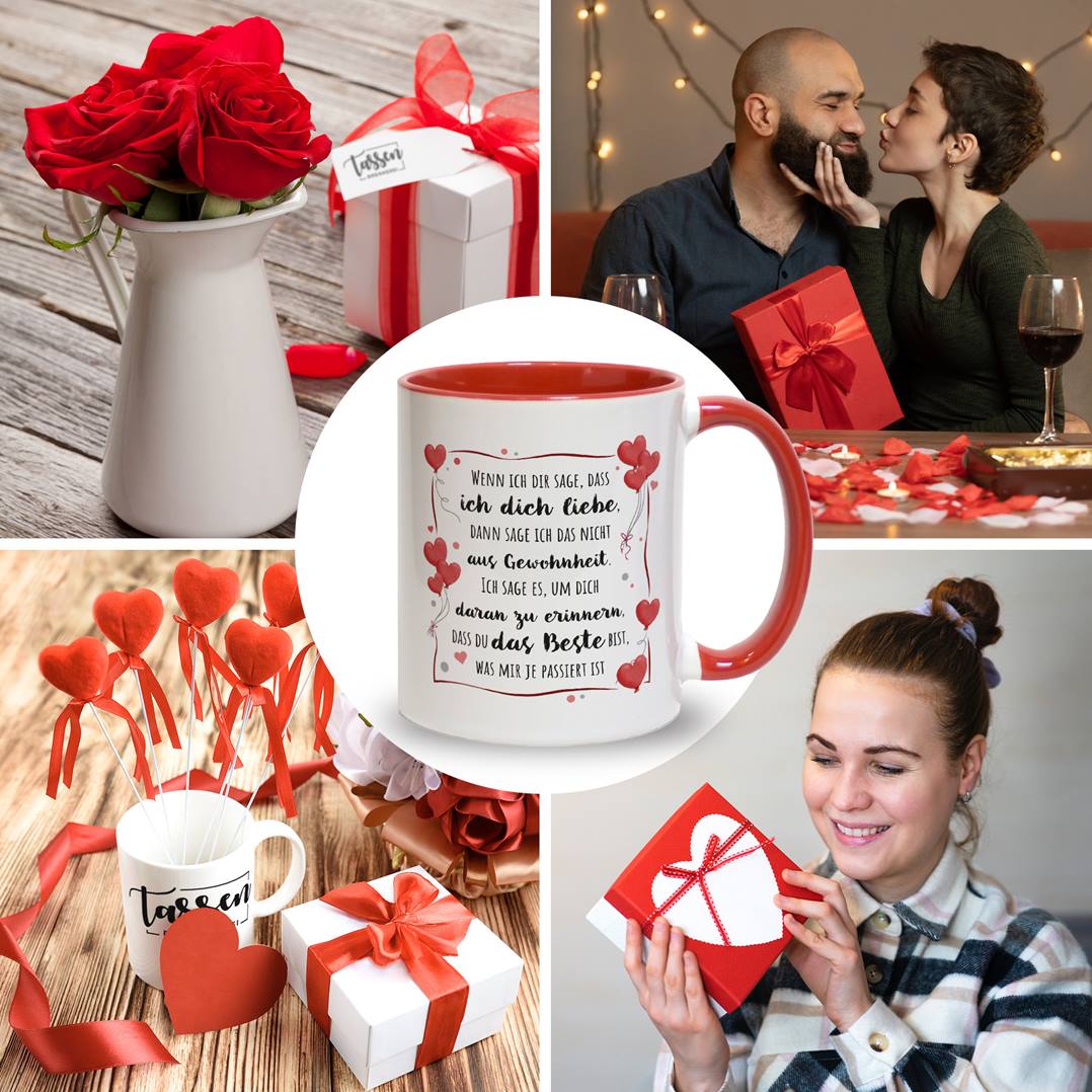Tasse - Wenn ich Dir sage, dass ich Dich liebe...
