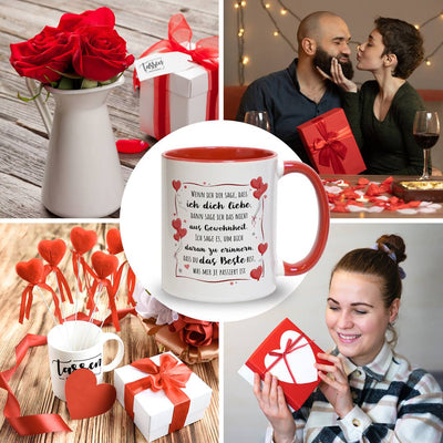 Tasse - Wenn ich Dir sage, dass ich Dich liebe...