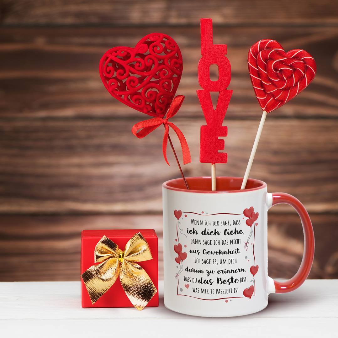 Tasse - Wenn ich Dir sage, dass ich Dich liebe...
