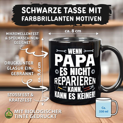 Tasse - Wenn Papa es nicht reparieren kann, kann es keiner! - BL