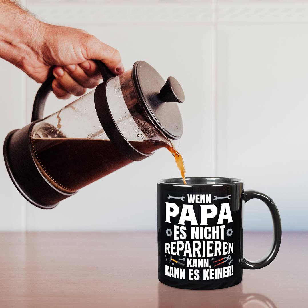 Tasse - Wenn Papa es nicht reparieren kann, kann es keiner! - BL