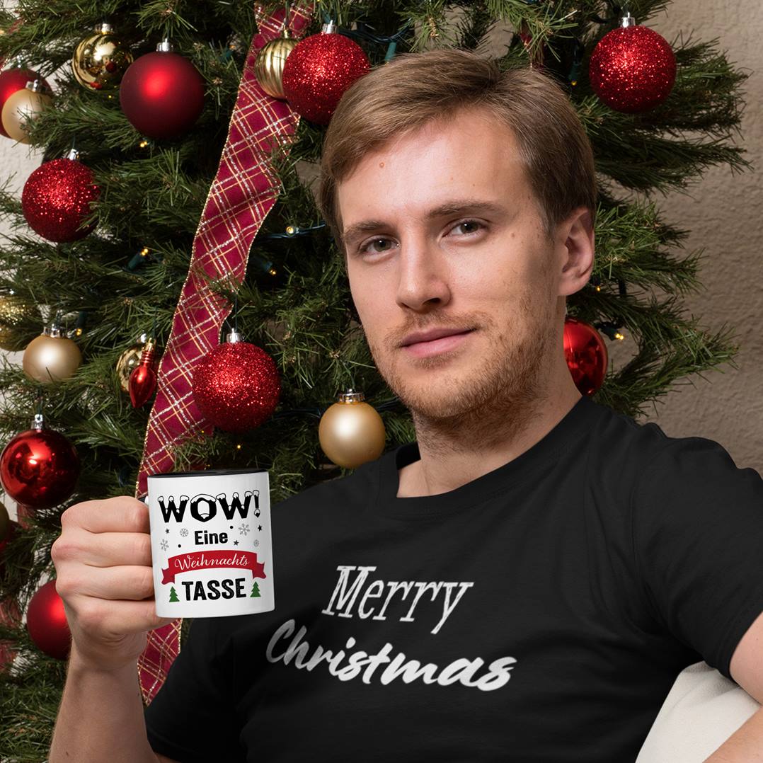 Tasse - Wow! Eine Weihnachtstasse