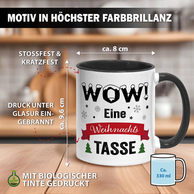 Tasse - Wow! Eine Weihnachtstasse