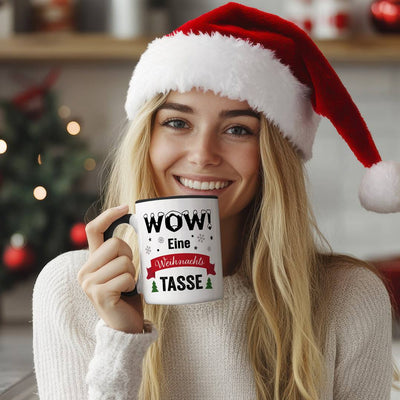 Tasse - Wow! Eine Weihnachtstasse