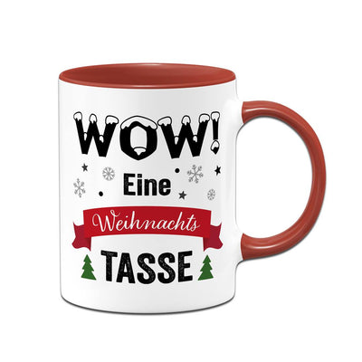 Tasse - Wow! Eine Weihnachtstasse