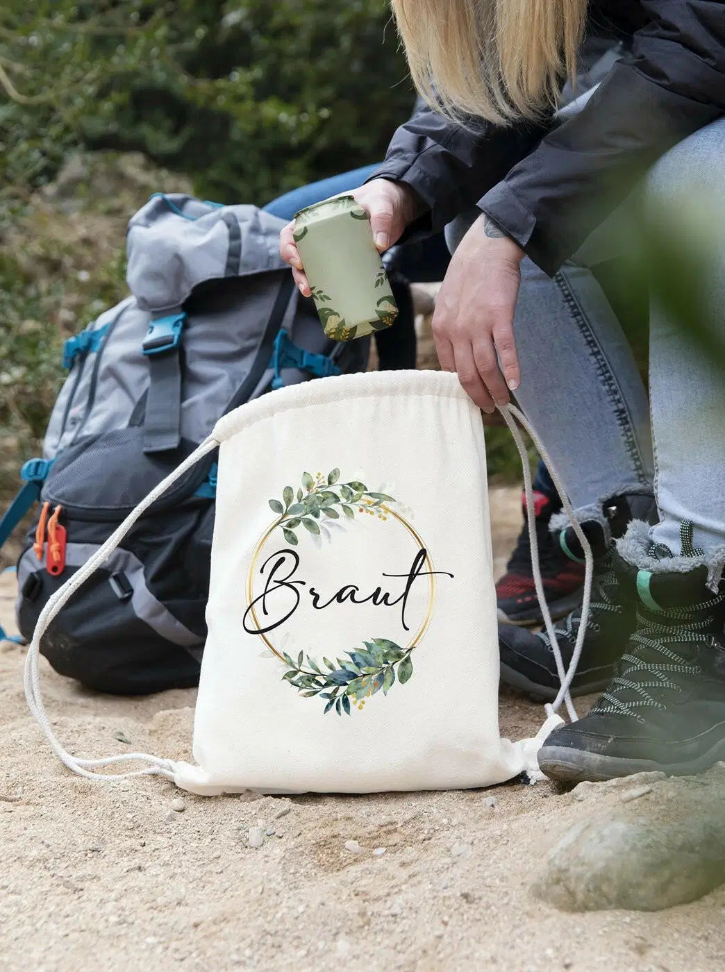 Bild: Turnbeutel - Braut Geschenkidee