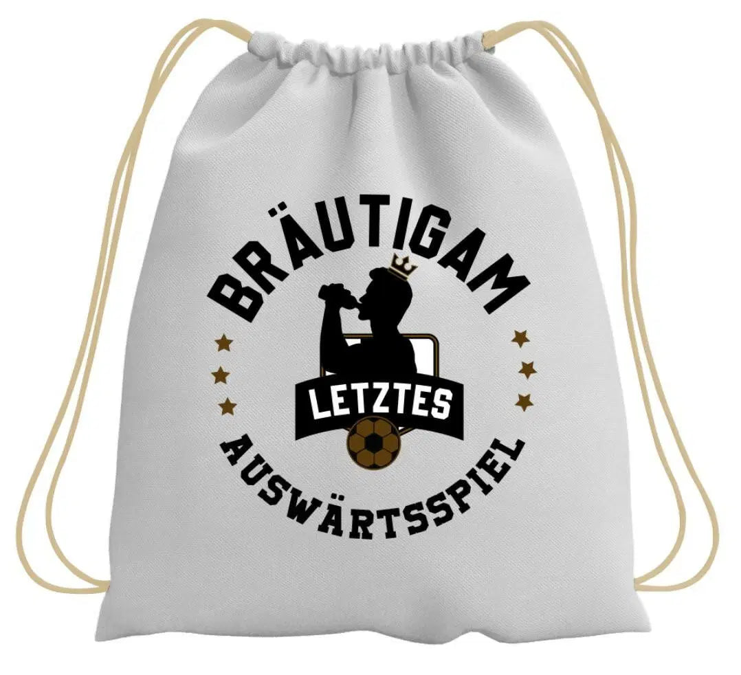 Bild: Turnbeutel - Bräutigam - Letztes Auswärtsspiel Geschenkidee
