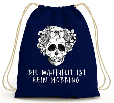 Bild: Turnbeutel - Die Wahrheit ist kein Mobbing - Totenkopf Geschenkidee
