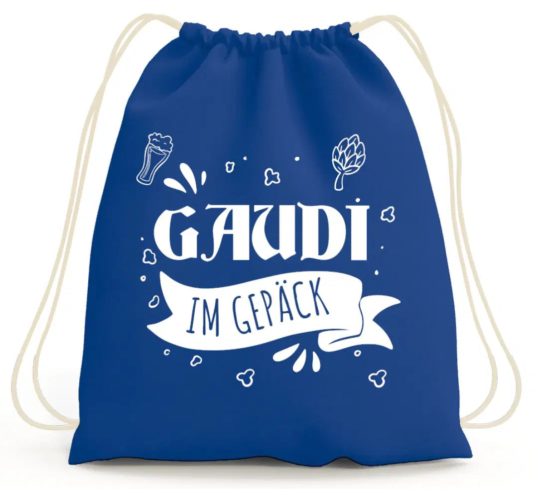 Bild: Turnbeutel - Gaudi im Gepäck Geschenkidee