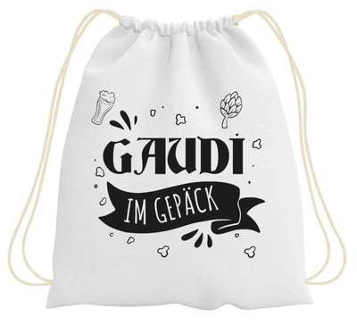 Bild: Turnbeutel - Gaudi im Gepäck Geschenkidee