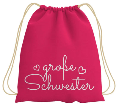 Bild: Turnbeutel - Große Schwester Geschenkidee