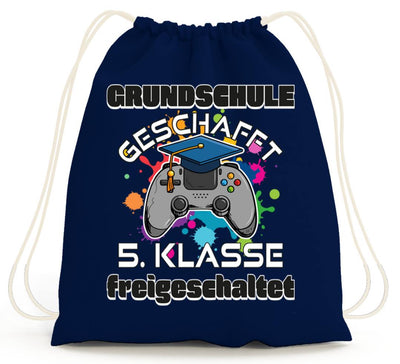 Turnbeutel - Grundschule geschafft! 5. Klasse freigeschaltet (Controller)