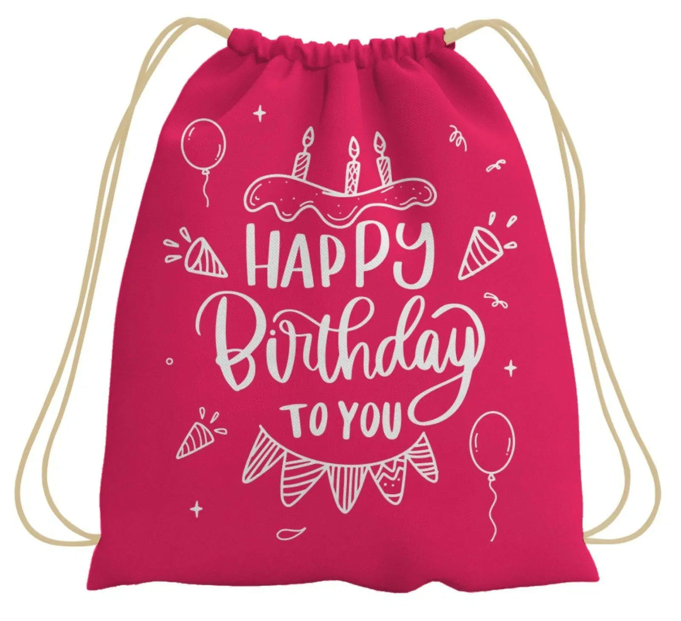 Bild: Turnbeutel - Happy Birthday Geschenkidee