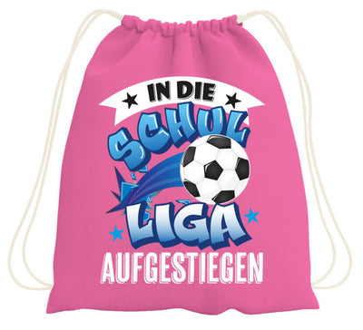 Turnbeutel - In die Schulliga aufgestiegen (Fußball)