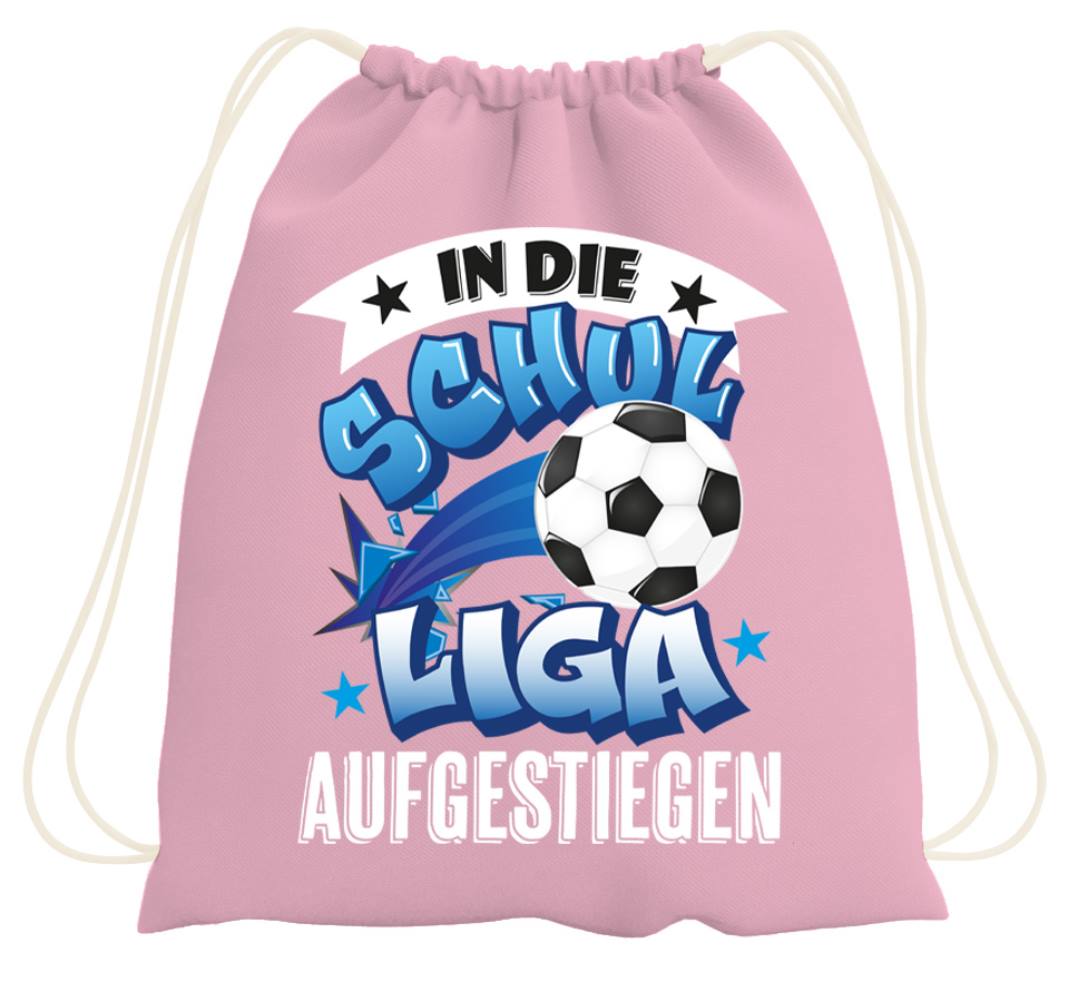 Turnbeutel - In die Schulliga aufgestiegen (Fußball)