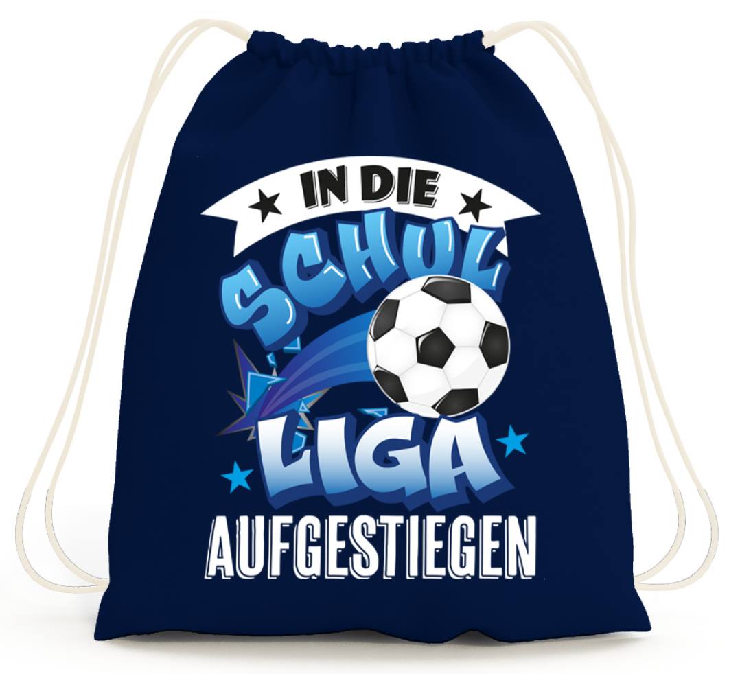 Turnbeutel - In die Schulliga aufgestiegen (Fußball)