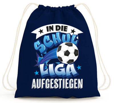 Turnbeutel - In die Schulliga aufgestiegen (Fußball)