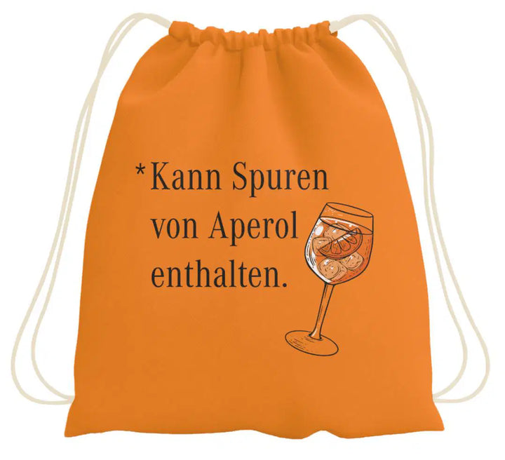 Gym Bag Backpack – Carnival & Fancy Dress – Bags – Hallöchen Aperolchen I Aperol Spritz Girls Evening I Aperol Spray Gift – One Size – Orange – Bag Festival Carnival Bag