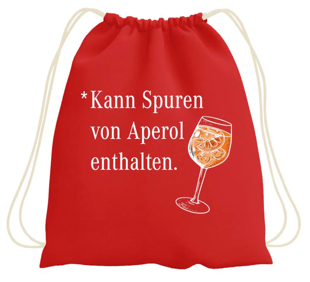 Bild: Turnbeutel - *Kann Spuren von Aperol enthalten. Geschenkidee